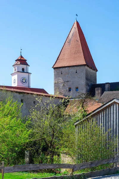 Torre medieval histórica em Dollnstein — Fotografia de Stock