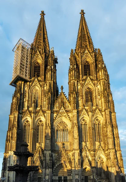 Torres de la Catedral de Colonia — Foto de Stock
