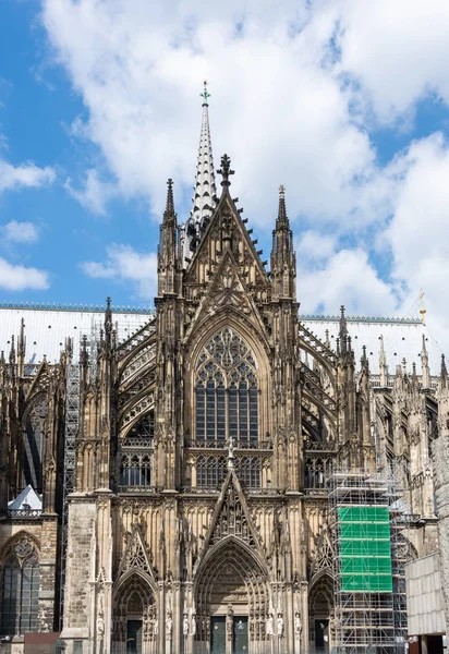 Fachada de la Catedral de Colonia — Foto de Stock