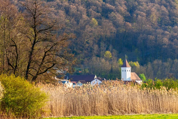 Kerk van het dorp Unteremmendorf — Stockfoto