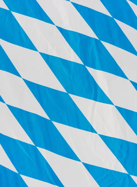蓝色和白色背景的巴伐利亚旗子 — 图库照片
