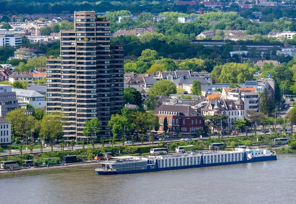 Luchtfoto van het stadsbeeld van Keulen — Stockfoto