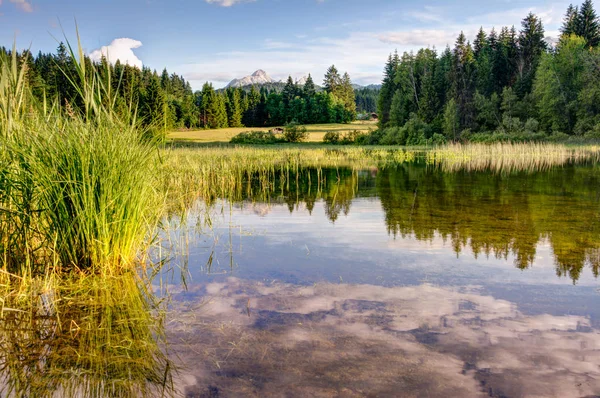 Alpine Lake in Bavaria — Stock Photo, Image