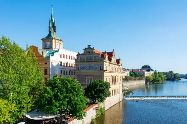 Moldau in Prag — Stockfoto