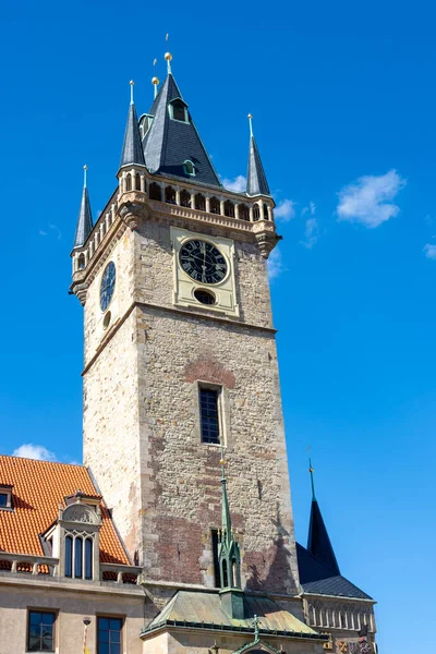 Prag 'ın tarihi belediye binası — Stok fotoğraf