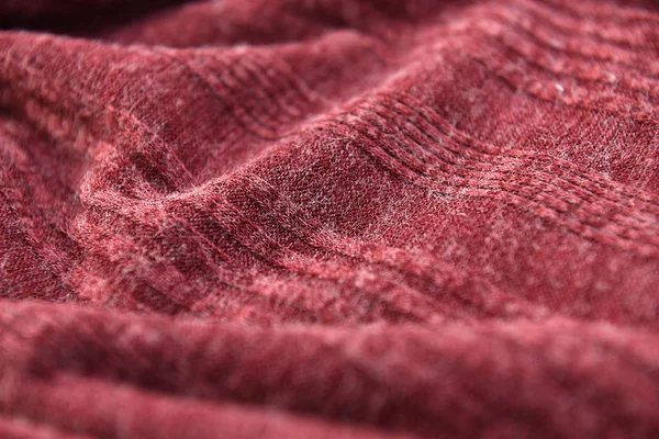 Red Fabric Full Frame — Stock Photo, Image