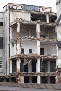 Eski püskü binalar büyük yeni modern çeyrek oluşturmak için aşağı çekmek - vatandaşların yaşam kalitesini artıracak.