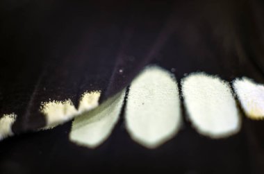 Mikroskop altında kelebek kanatları