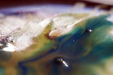 boya su ile kimyasal reaksiyon