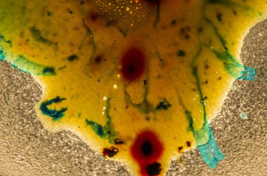 boya ile kimyasal deney