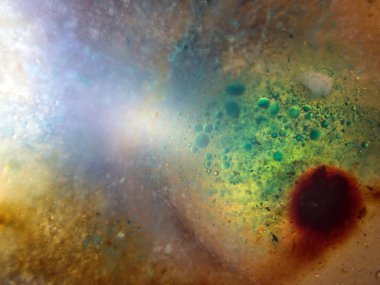 boya ile kimyasal deney