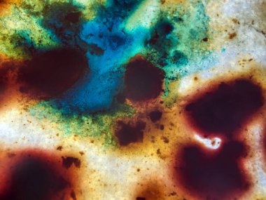 boya ile kimyasal deney