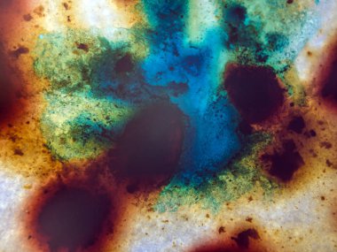 boya ile kimyasal deney