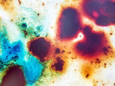 boya ile kimyasal deney