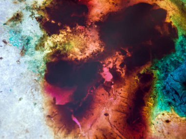 boya ile kimyasal deney