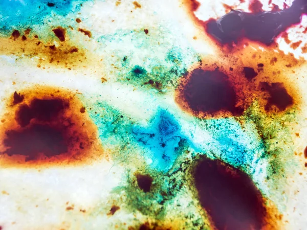 boya ile kimyasal deney