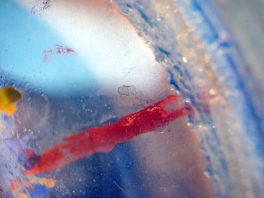 pürüzlü yüzeyi çok renkli boya