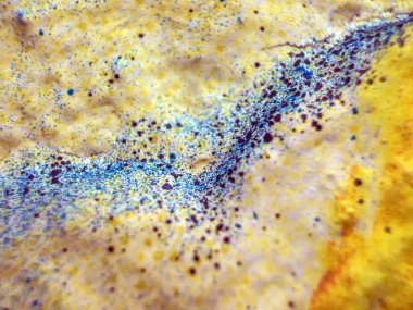 pürüzlü yüzeyi çok renkli boya