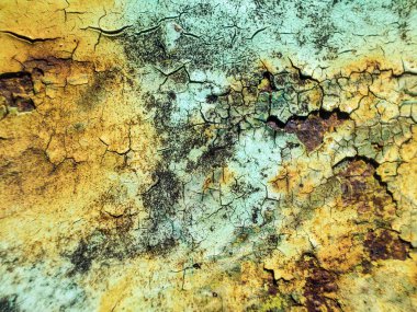 pürüzlü yüzeyi çok renkli boya