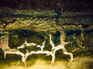 pürüzlü yüzeyi çok renkli boya