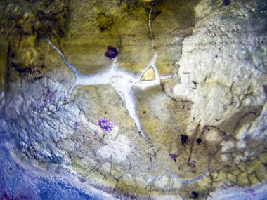 pürüzlü yüzeyi çok renkli boya