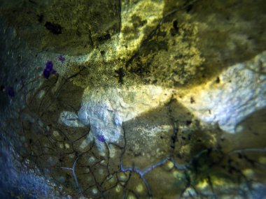 pürüzlü yüzeyi çok renkli boya