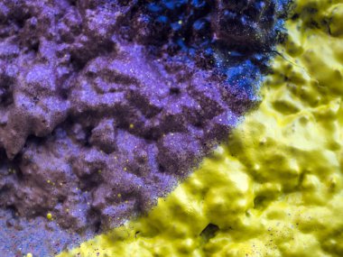 pürüzlü yüzeyi çok renkli boya