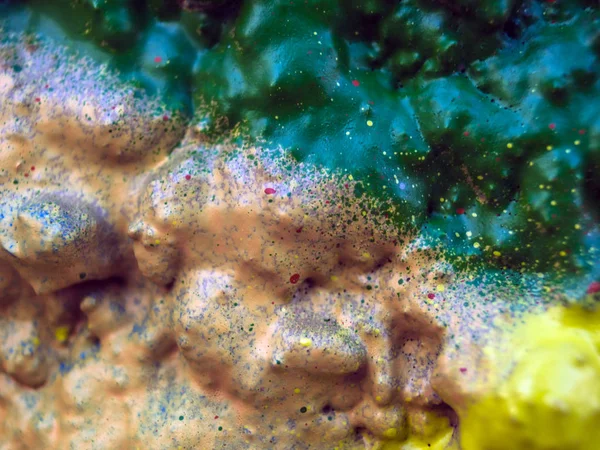 pürüzlü yüzeyi çok renkli boya