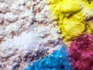 pürüzlü yüzeyi çok renkli boya