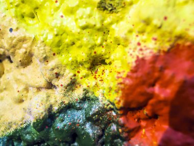 pürüzlü yüzeyi çok renkli boya