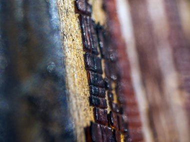 pürüzlü yüzeyi çok renkli boya