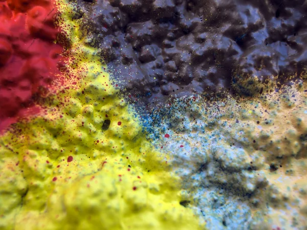 pürüzlü yüzeyi çok renkli boya