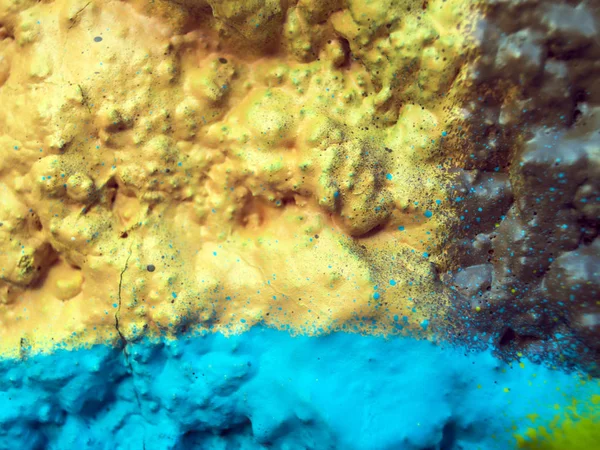 pürüzlü yüzeyi çok renkli boya