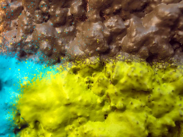 pürüzlü yüzeyi çok renkli boya