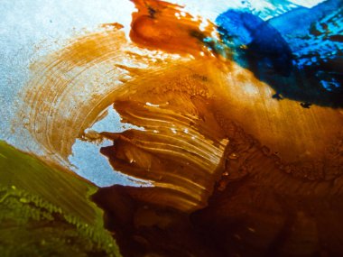 pürüzlü yüzeyi çok renkli boya