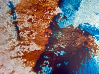 pürüzlü yüzeyi çok renkli boya