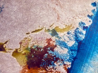 pürüzlü yüzeyi çok renkli boya