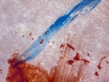 pürüzlü yüzeyi çok renkli boya