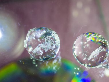 Gliserin ve su ile deneyler