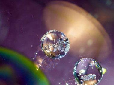 Gliserin ve su ile deneyler