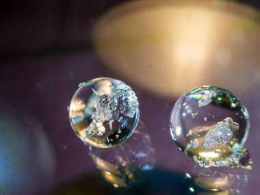 Gliserin ve su ile deneyler