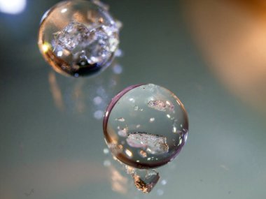 Gliserin ve su ile deneyler