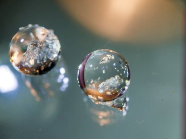 Gliserin ve su ile deneyler