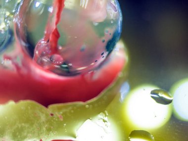 Gliserin ve su ile deneyler