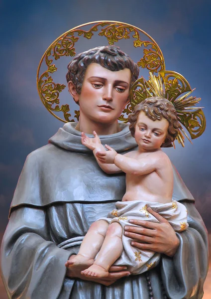 A statue of Saint Anthony