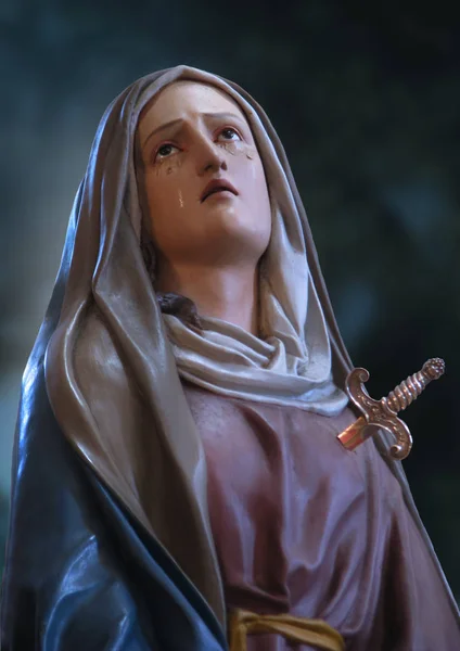 Our Lady Sorrows Stock Image