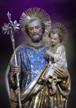 Saint joseph ile bebek İsa