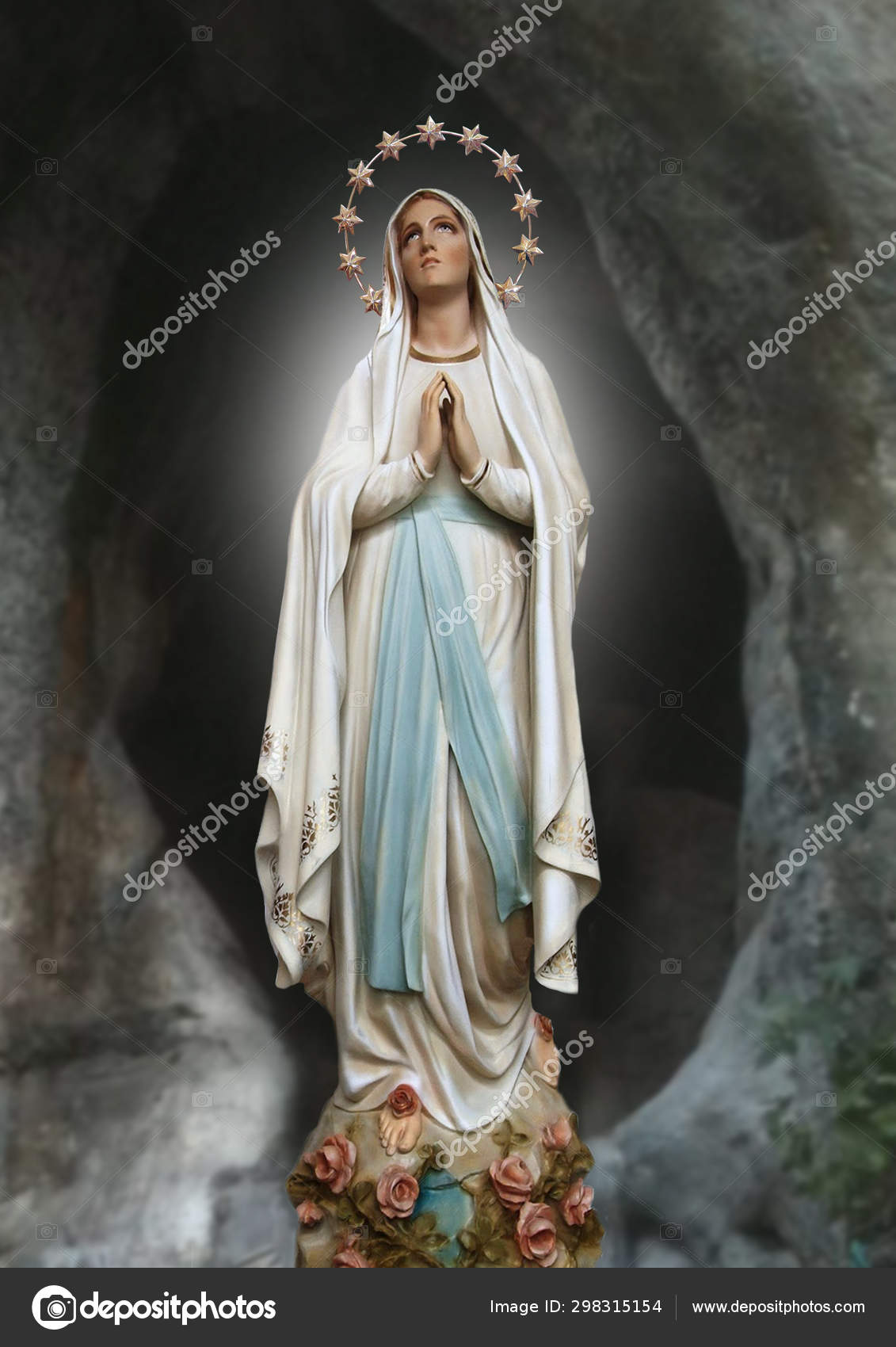 Our Lady Of Lourdes Pictures Our Lady Of Lourdes Stock Photos Images Depositphotos