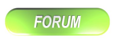Yazma Forum - 3d render illüstrasyon bir yeşil yuvarlak köşeli dikdörtgen basma düğmesi