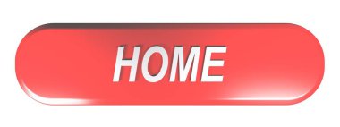 Ana sayfa - 3d render illüstrasyon yazma bir kırmızı yuvarlak köşeli dikdörtgen basma düğmesi